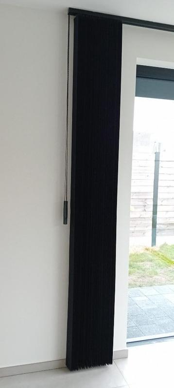 Verticale lamellen 89mm -Louverdrape- zwart, 2 stuks beschikbaar voor biedingen