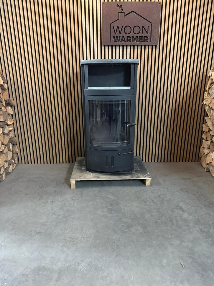 25197 Speksteenkachel Hark 7kw, Huis en Inrichting, Kachels, Gebruikt, Vrijstaand, Houtkachel, Hout, Ophalen