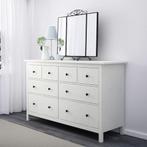 Hemnes Ladekast 8 lades wit (nieuw), Ophalen, 100 tot 150 cm, 5 laden of meer, 100 tot 150 cm