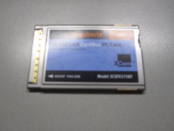 3Com 3CXFE575BT Megahertz 10/100 PCMCIA Lan Adapter PC Card