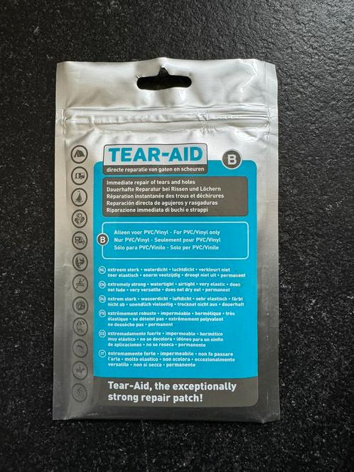 TEAR-AID B - nieuw! Reparatieset voor pvc/vinyl, Télécoms, Cartes prépayées & Cartes SIM, Neuf, Enlèvement ou Envoi