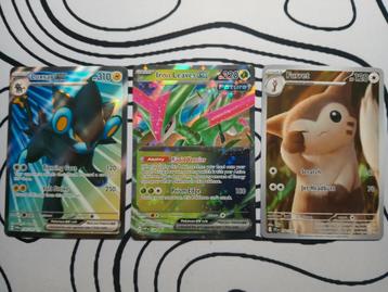 Pokémon Kaarten Bundle – Luxray ex, Furret & Iron Leaves beschikbaar voor biedingen