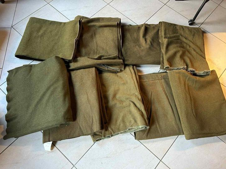 WWII - couverture moutarde U.S. originales, Verzamelen, Militaria | Tweede Wereldoorlog, Overige soorten, Overige typen, Verzenden