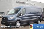 Ford Transit 350 2.0TDCI 170pk L3H2 Trend | Automaat | Adapt, Te koop, Diesel, Bedrijf, Blauw