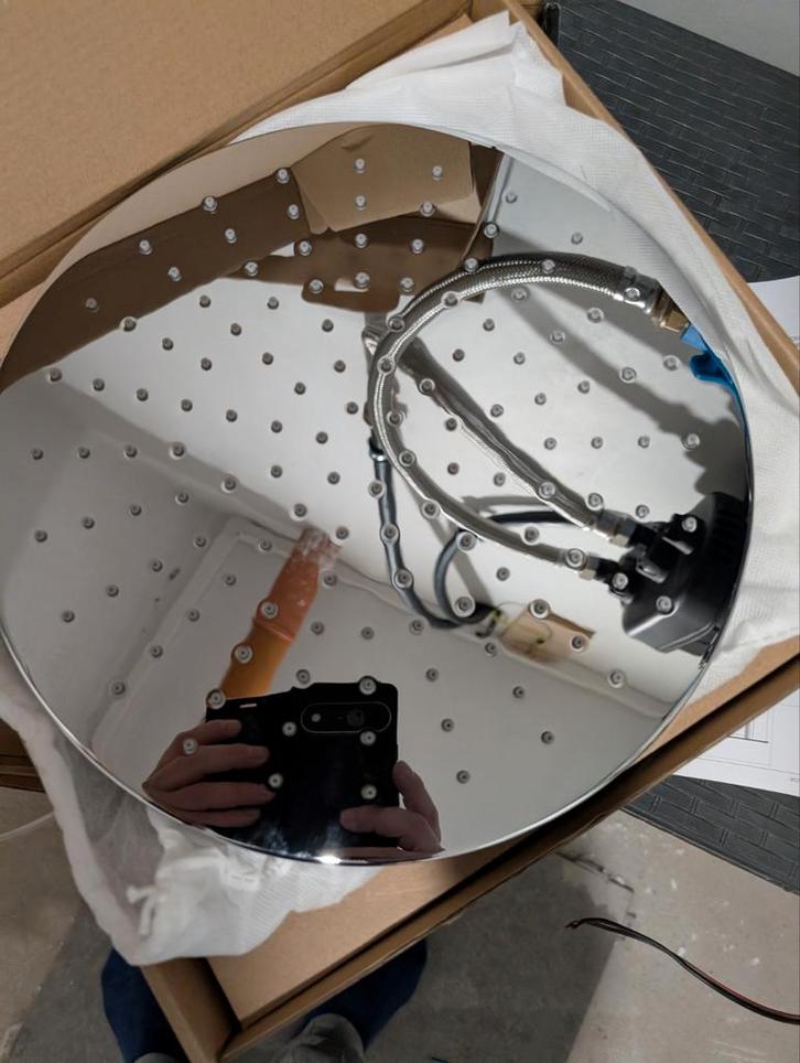 Blaufoss regendouche + ontbrekend stuk, Bricolage & Construction, Sanitaire, Neuf, Enlèvement