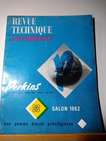 RTA - Salon 1962 - Revue technique automobile - n 198, Livres, Envoi