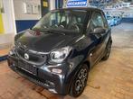 Smart 1.0i 61 pk 2016 carbon dak airco leer, Voorwielaandrijving, Zwart, Zwart, Leder