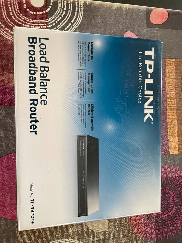 TP-Link TL-R470T+, Informatique & Logiciels, Routeurs & Modems, Comme neuf, Routeur, Enlèvement ou Envoi
