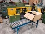 Volautomatische lintzaag incl rollerbaan en nieuwe zaaglinte, Ophalen