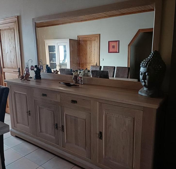 Salle à manger en chêne massif., Maison & Meubles, Mobilier complet, Enlèvement