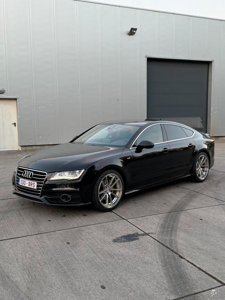 Audi A7 3.0 TDI quattro 204 pk 2014 3x S-Line, Auto's, Audi, Particulier, A7, Cruise Control, Diesel, Dealer onderhouden, Ophalen