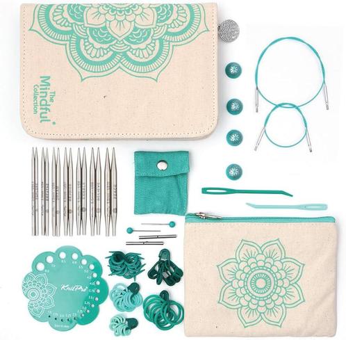 Knitpro Mindful Lace Kindness rondbreinaaldenset, Hobby en Vrije tijd, Breien en Haken, Zo goed als nieuw, Ophalen of Verzenden