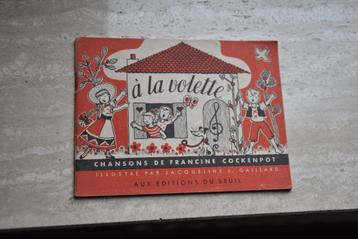 Francine Cockenpot chansons à roulettes / à la volette beschikbaar voor biedingen