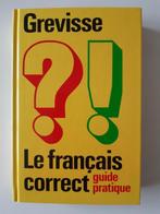 Grevisse Le français correct, Comme neuf, Enlèvement