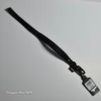 Zwarte comfortabele nylon halsband voor middelgrote honden, Verzenden, Nieuw