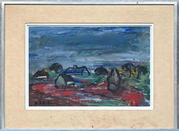 Hubert-Henri DE VRIES (1899-1979) Schilderij op paneel, gesi beschikbaar voor biedingen