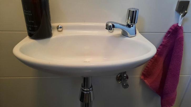 Lave-mains et robinet, Bricolage & Construction, Sanitaire, Utilisé, Robinet, Inox, Enlèvement