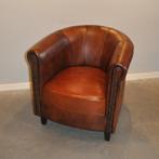 Nieuwe schapenleren fauteuil Neeltje, Ophalen of Verzenden, Nieuw, Leer