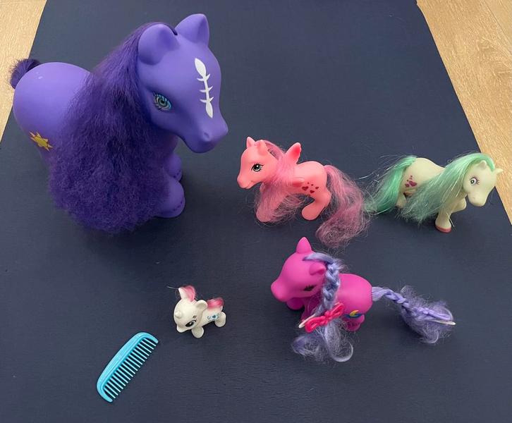 Set van 5 pony's, My Little Pony, Kinderen en Baby's, Speelgoed | My Little Pony, Zo goed als nieuw, Ophalen of Verzenden