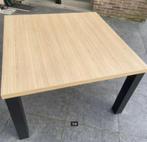 Eettafel, Huis en Inrichting, Tafels | Eettafels, Ophalen, Vierkant, Zo goed als nieuw, Vijf personen of meer