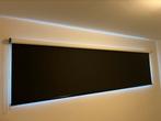 Breed rolgordijn, Huis en Inrichting, Stoffering | Gordijnen en Lamellen, Ophalen, Wit, Zo goed als nieuw, 200 cm of meer