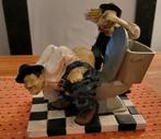 Figurine Laurel et Hardy, Gebruikt, Ophalen of Verzenden
