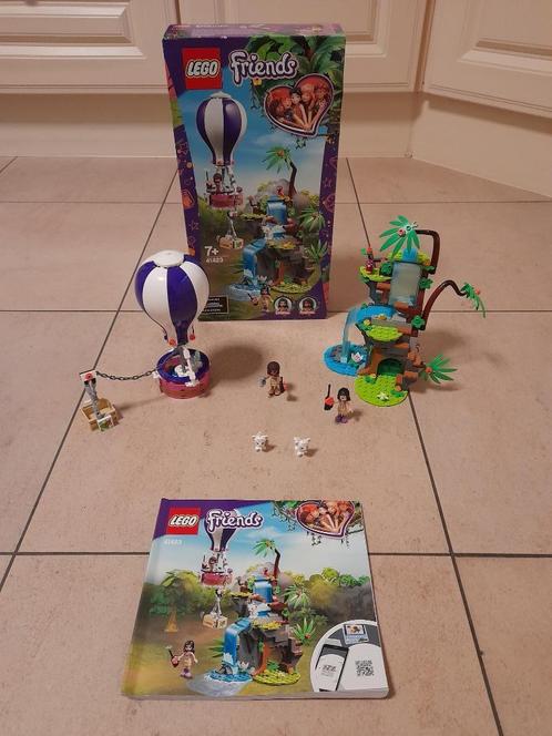 LEGO Friends Tijger Reddingsactie met Luchtballon in Jungle, Enfants & Bébés, Jouets | Duplo & Lego, Comme neuf, Lego, Ensemble complet