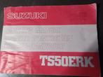 Suzuki TS50 TS 50 handleiding jaren '70, Fietsen en Brommers, Ophalen of Verzenden