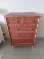Rotan commode kast, Ophalen, Zo goed als nieuw