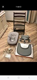 Stokke Tripp Trapp complete set! Hazy Grey., Kinderen en Baby's, Ophalen of Verzenden, Zo goed als nieuw