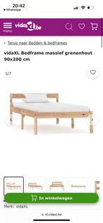 Bedframe 90x200, Huis en Inrichting, Slaapkamer | Bedden, Ophalen