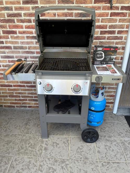 Weber gas BBQ Spirit II E-210 aan halve prijs met toebehoren, Tuin en Terras, Gasbarbecues, Zo goed als nieuw, Ophalen