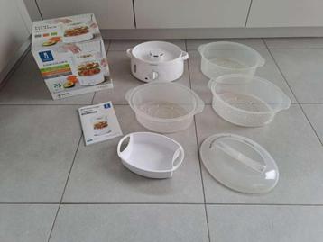 Aigostar Fitfoodie 30CFO-Stoomkoker 9L-met Timer- 800W beschikbaar voor biedingen