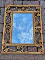 Miroir dans un magnifique cadre en rotin, Maison & Meubles, Accessoires pour la Maison | Miroirs, Enlèvement ou Envoi, Moins de 100 cm