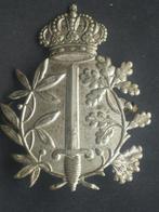 Insigne de police pour casque Adrian feutre, liège ou képi, Envoi, Gendarmerie, Emblème ou Badge