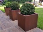 cortenstaal plantenbak, bloembak, ook maatwerk!, Nieuw, Metaal, Rechthoekig, Tuin