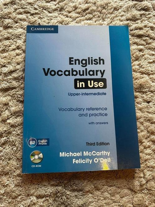 English Vocabulary In Use - Upper intermediate, Livres, Livres d'étude & Cours, Utilisé, Enseignement supérieur professionnel