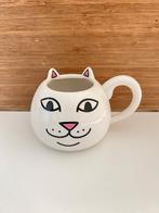 Tasse chat blanc Lord Nermal Ripndip, Enlèvement ou Envoi, Céramique, Utilisé, Autres styles