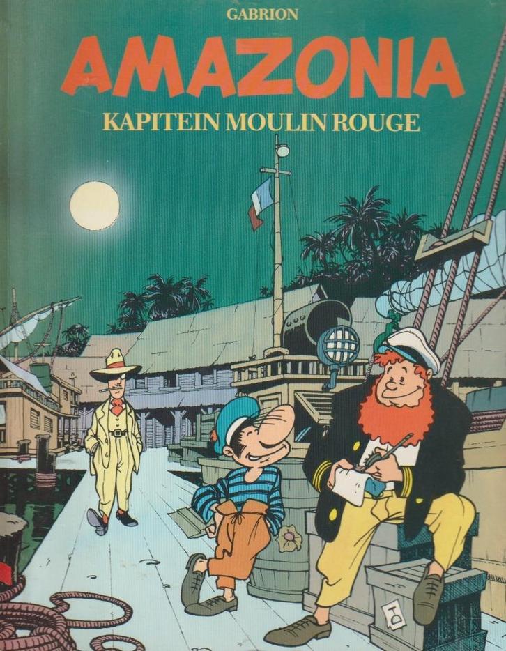 Twee strips - Kapitein Moulin Rouge - volledige reeks., Livres, BD, Envoi