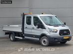Ford Transit 170pk Open Laadbak Dubbellucht Trekhaak Navi Ai, Argent ou Gris, Euro 6, Entreprise, Boîte manuelle