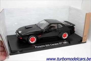 Porsche 924 Carrera GT Red wheels 1/18 Model Car Group beschikbaar voor biedingen