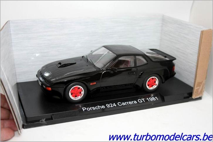 Porsche 924 Carrera GT Red wheels 1/18 Model Car Group, Hobby en Vrije tijd, Modelauto's | 1:18, Nieuw, Auto, Overige merken, Verzenden