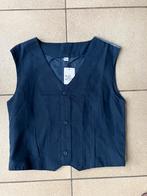 Nieuwe blauwe gilet - maat 110 / 116, Enlèvement ou Envoi, Neuf, Garçon, Pull ou Veste