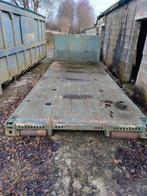 Conteneur Plateau, Enlèvement