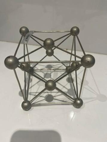 Vintage molecular atomic structure 1/Tricklinicka 1/Kubicka  beschikbaar voor biedingen