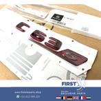 W206 C63s AMG E PERFORMANCE LOGO ZWART / ROOD EMBLEEM Merced