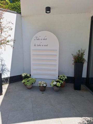 Panneau « take a shot & take away seat » pour l'événement, Divers, Enlèvement ou Envoi, Comme neuf