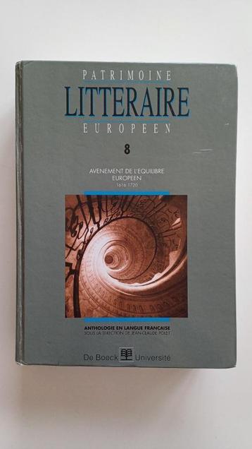 Patrimoine littéraire européen Tome 8