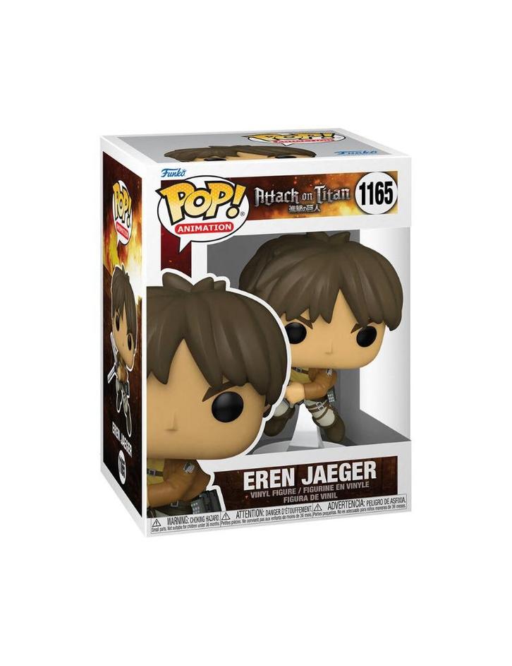 Funko POP Attack On Titan Eren Jaeger (1165), Collections, Jouets miniatures, Neuf, Envoi