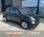 Fiat 500 500 1.2 LOUNGE ** GARANTIE ** KEURING **, 4 zetels, Dex, Zwart, Handgeschakeld